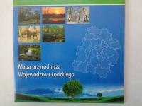 Mapa przyrodnicza Województwa Łódzkiego