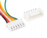 Gniazdo + złącze balansera JST-XH 5S przewód 6 PIN