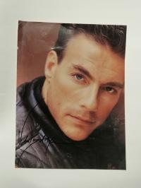 ZDJĘCIE Z AUTOGRAFEM JEAN-CLAUDE VAN DAMME