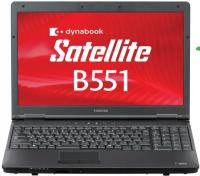 tani laptop TOSHIBA SATELITTE B551 i5-2520M 2x 2.5GHz 4GB 500GB Win10
