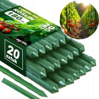TYCZKI DO POMIDORÓW ROŚLIN PALIKI PODPORA 180cm 20 sztuk