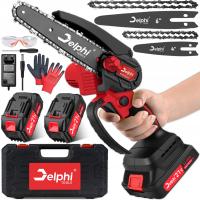 6” 2XAKU 21V беспроводная БЕСЩЕТОЧНАЯ цепная пила ВЕТОЧНАЯ пила