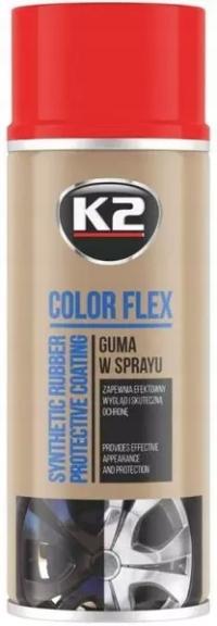 K2 Color Flex резиновый спрей красный 400 мл