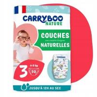 CARRYBOO NATURE Pieluszki dla niemowląt rozmiar 3 (4-9kg) 50 szt.