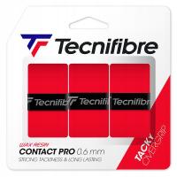 Tecnifibre Pro Contact 3P Owijka tenisowa wierzchnia czerwona