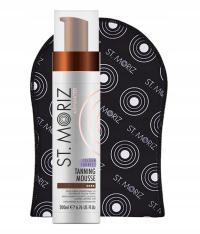 St.Moriz Zestaw Colour Correcting Mousse Dark + Rękawica