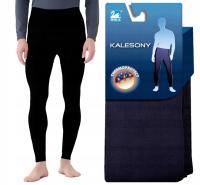 Kalesony męskie WOLA bawełniane THERMO bardzo ciepłe i wygodne 170-176