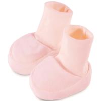 Детские Пинетки велюр, для новорожденных, детские Пинетки, носки, розовый