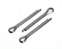 4, 0x40 стопорный штифт с прямым поворотом из нержавеющей стали INOX A2 (10)