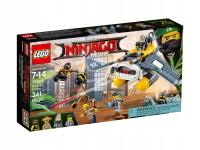 Lego 70609 Ninjago klocki Bombowiec Manta Ray