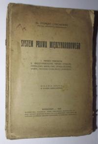 System prawa międzynarodowego, Zygmunt Cybichowski 1923