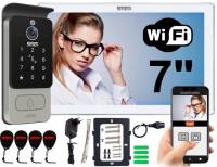 Цифровой 2-проводной видеодомофон премиум WiFi 5TECH TWIN FullHD приложение