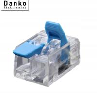 SZYBKOZŁĄCZKA złączka elektryczna złącze konektor kostka linka 2P 50 sztuk