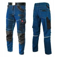 Рабочие брюки джинсы стрейч эластичные обтягивающие джинсовые брюки OHS