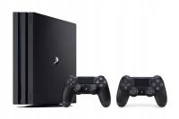 Sony PlayStation 4 PS4 PRO 1 TB czarna + 2x PAD