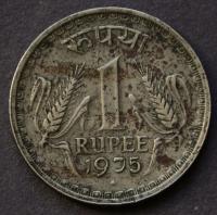 India - 1 rupee 1975