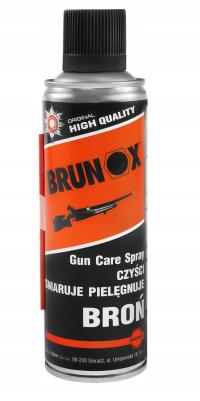 Preparat olej do czyszczenia konserwacji broni Brunox Gun Care Spray 300 ml
