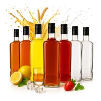 30x Szklana Butelka JACK WALKER 700ml + zakrętka Na Whisky Bimber Sok Wino