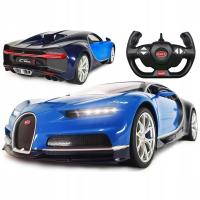 SAMOCHÓD ZDALNIE STEROWANY RC DUŻE AUTO NA PILOT BUGATTI CHIRON LEDY RASTAR