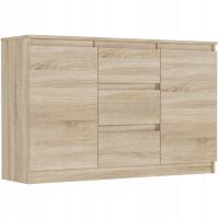 KOMODA R-120-S3 SZAFKA 3 SZUFLADY SONOMA