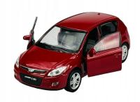 WELLY HYUNDAI i30 CZERWONY 1:34 NOWY METALOWY MODEL 43610