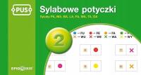 Sylabowe potyczki 2 książeczka edukacyjna PUS
