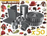 Рафинированный металл-50 штук Team Fortress 2 TF2
