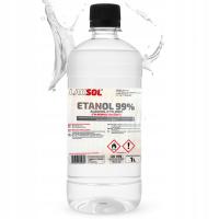1L ETANOL Płyn do Dezynfekcji Powierzchni Rąk Narzędzi Alkohol Etylowy 99%