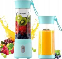 Blender kubek kielichowy przenośny bezprzewodowy podróżny 530ml MOCNY 110W