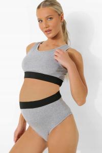 BOOHOO KOMPLET SZARY 40
