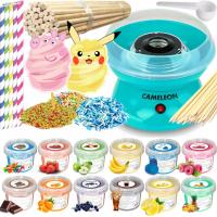 Набор сахарной ваты машина сахар 12x 100 г ведра палочки брызг