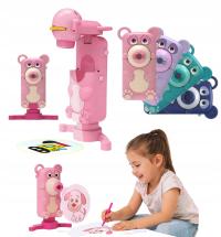 Projektor do rysowania dla dzieci do rysowania prezent różowy dziewczynka