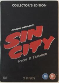 Sin City Recut & Extended DVD Steelbook Ang.