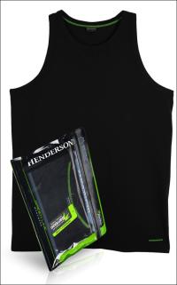 Henderson podkoszulka Grant okrągły na ramiączkach czarny