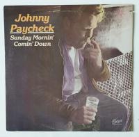 JOHNNY PAYCHECK - Sunday Mornin' Comin' Down US Pr Ex Lp