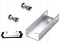 Łącznik Złącze 120 mm do szyn profili PV 40x40 + Śruby M10 + Nakrętki M10
