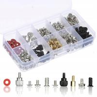 ZESTAW 228 SZTUK ŚRUB DO KOMPUTERA STALOWY DO MONTAŻU PŁYTY GŁÓWNEJ I DYSKU