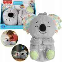 FISHER-PRICE ŚPIĄCA KOALA SZUMIĄCY ODDYCHAJĄCY USPOKAJACZ DŹWIĘK ŚWIATŁO 0+