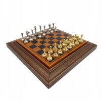 Ekskluzywne metalowe szachy magnetyczne Italfama 18x18 cm - N300