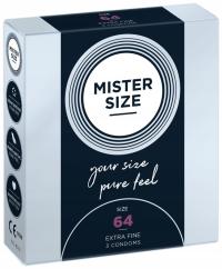 MISTER SIZE 64 соответствует окружности презерватива 3 шт