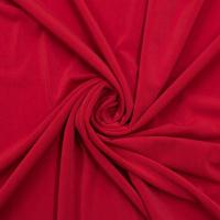 Ткань трикотаж ити без рисунка 0,5 мб материал гладкий красный цвет