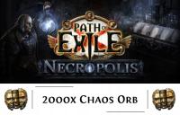 Path of Exile PoE 3.24 Liga Necropolis SC 2000x Chaos Orb [PC]
