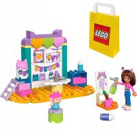 PREZENT LEGO DLA 4, 5 LATKI GABBY'S DOLLHOUSE 10795 Prace ręczne..+ TORBA