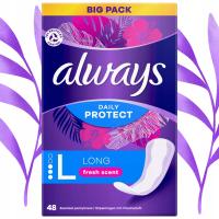 Always Daily Protect Long Fresh scent Wkładki higieniczne 48 szt.