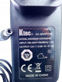 Zasilacz Orange SagemCom PremiumBox Ktec 12V 3A