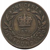 45915. Nowa Fundlandia, 1 cent, 1876r.