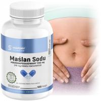 MAŚLAN SODU Mikrokapsułkowany 1100mg 100 kap Kwas masłowy JELITA | INSPORT