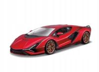 LAMBORGHINI SIAN FKP 37 RED 1:24 BBURAGO