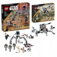 LEGO Star Wars с солдатами армии клонов и дроидом 75372 клонов 501 Легиона