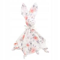 Bambusowy króliczek Dou dou PREMIUM Kwiaty